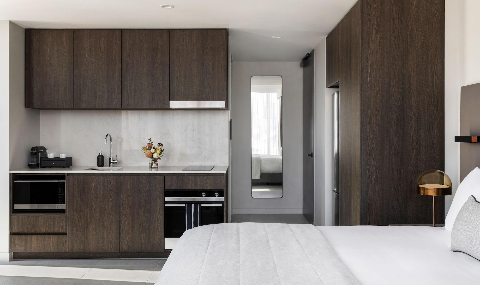 Oakwood Premier Melbourne Aparthotel Exterior foto A typical studio apartment