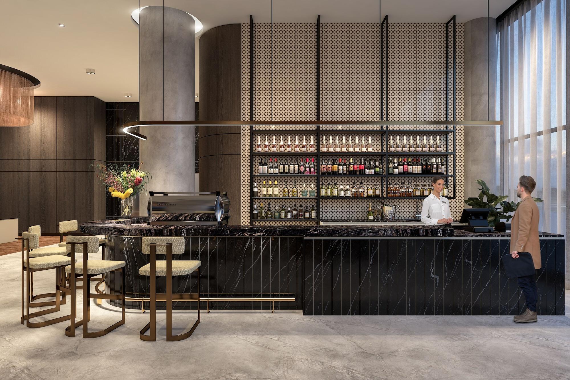 Oakwood Premier Melbourne Aparthotel Exterior foto The Bar