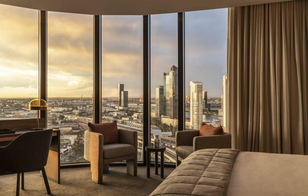 Oakwood Premier Melbourne Aparthotel Exterior foto A suite at the Crown Perth
