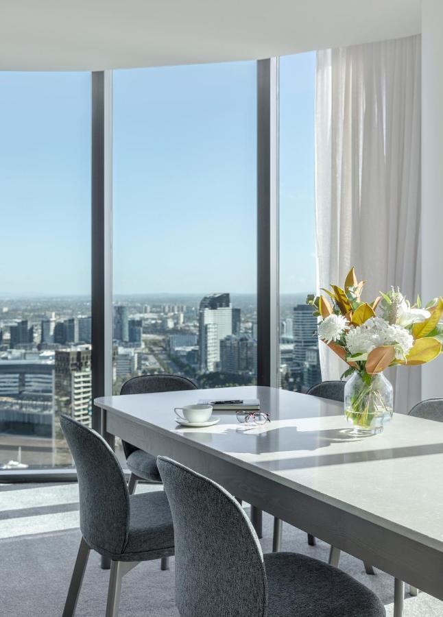 Oakwood Premier Melbourne Aparthotel Exterior foto View from a typical apartment